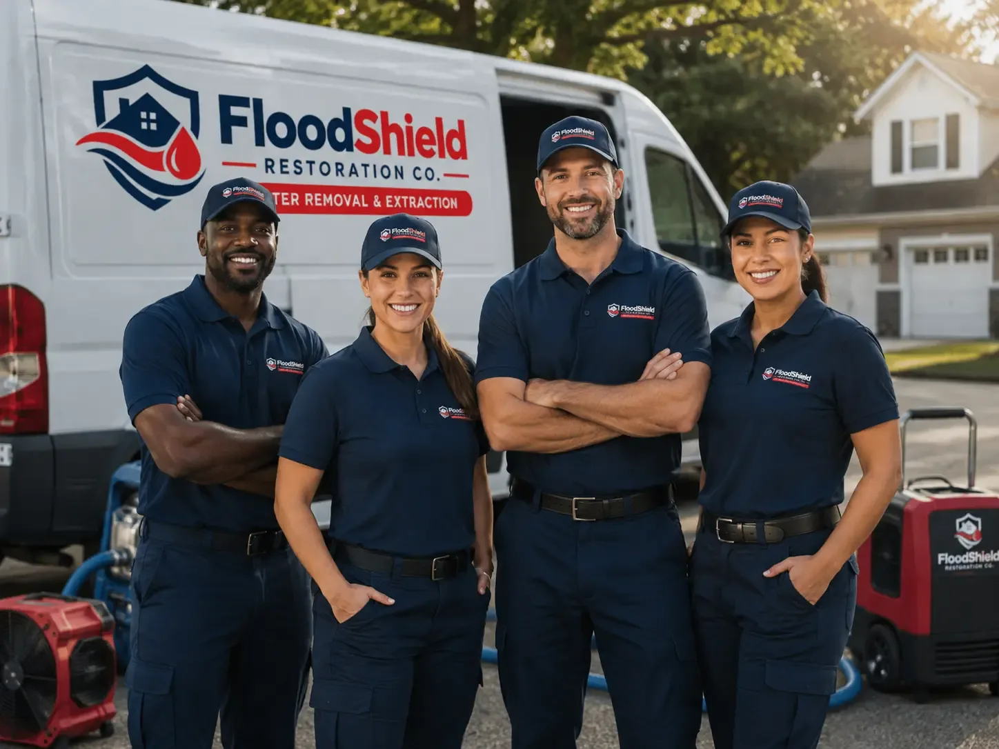 Flood Damage Restoration company in New Haven, OH